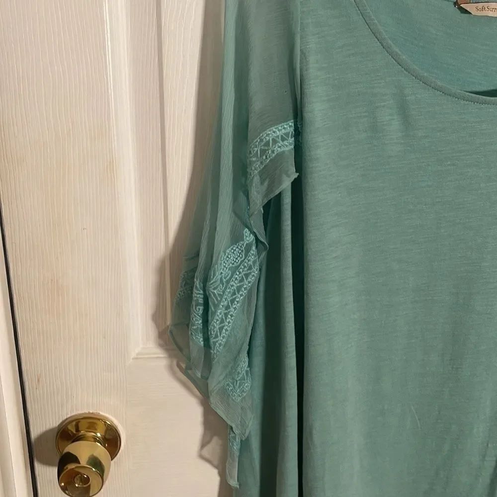 Soft Surroundings High Low Pullover Blouse - Picture 4 of 4